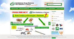 Desktop Screenshot of bsdobrzyca.pl